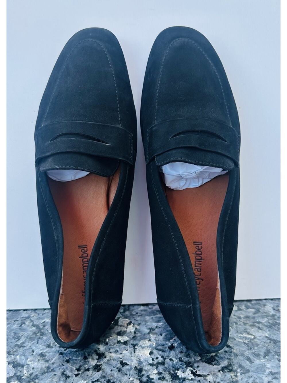 Jeffrey Campbell Maeve Flat Loafers Women’s Size 8 Black Suede